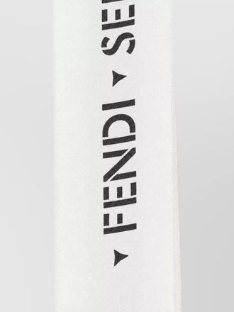 Fendi silk printed bandeau