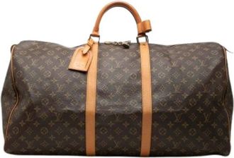 Louis Vuitton Pre-owned Keepall 60 - - Pre-owned - Donna - Marrone - ONE SIZE