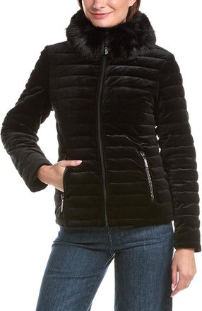 Joseph Ribkoff Quilted Velvet Jacket