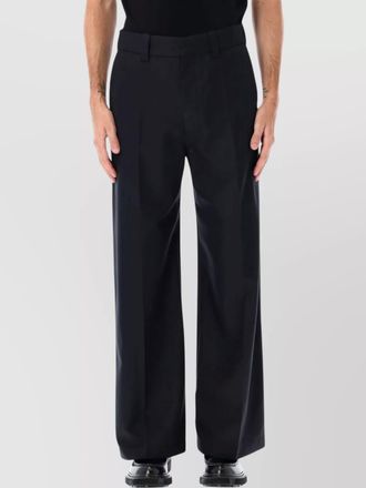 Christophe Lemaire tailored wide leg trousers