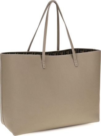 Fendi Womens Medium Roll Roman Leather Shopping Bag Corda+moro Calf Bos Taurus Shoulder
