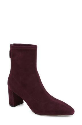 L'agence Salome Bootie in Burgundy Suede at Nordstrom, Size 8.5