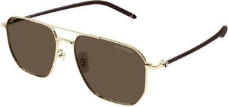 Montblanc Montblanc, unisex, Accessoires, Geel, Maat: 60 MM