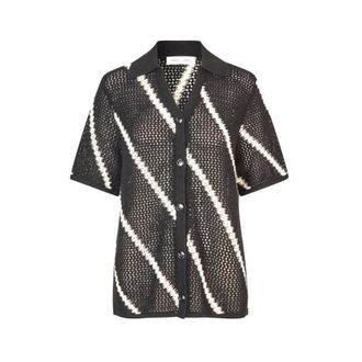 Sams&oslash;e & Sams&oslash;e Mujer, Blusas y Camisas, Negro, Talla: XS