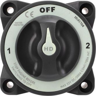 OEM Interruptor De Bater&iacute;a De 500 A Y 3 Posiciones, Interruptor De Corte De Alimentaci&oacute;n Principal, Protecci&oacute;n De Encendido Impermeable Ip66, Ideal Para E