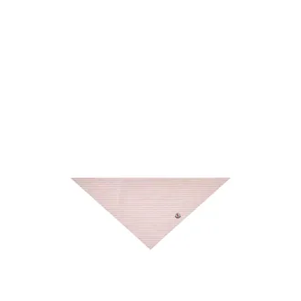 Moncler Moncler Padded Cotton Blend Vichy Scarf, Women, Pink, Size: One Size