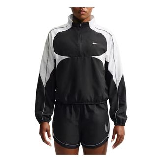 Nike (WMNS) Nike Tempo Swoosh Dri-FIT 1 2-Zip Jacket Black White Cool Grey IM7579-011