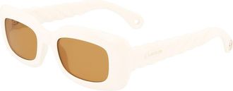 Lanvin LNV629S 102 Mens Sunglasses White Size 50