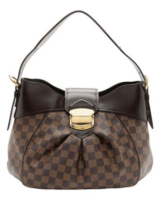 Louis Vuitton Damier Ebene Sistina Mm (Authentic Pre-Loved)