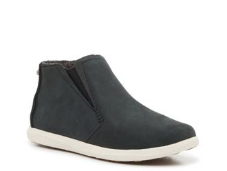 Olukai Womens Hawaiiloa Manu Hope Booties In Black/white