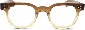 JULIUS TART OPTICAL Occhiali tondi - Marrone