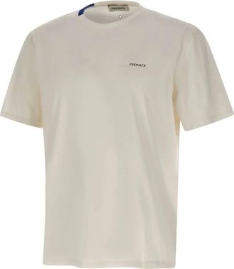 Premiata T-shirts en polos Wit - Heren - T-shirts - Wit - M - Katoen - Tops