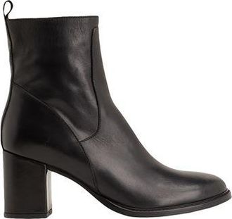 8 by YOOX LEATHER ROUND-TOE ANKLE BOOT