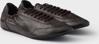 Prada Collapse leather sneakers