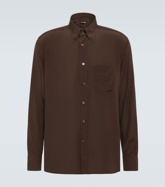 Tom Ford Silk charmeuse shirt