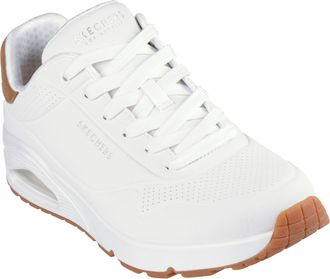 Skechers Men Uno Suited On Air Sneakers, White Opulent Garden, 7 UK