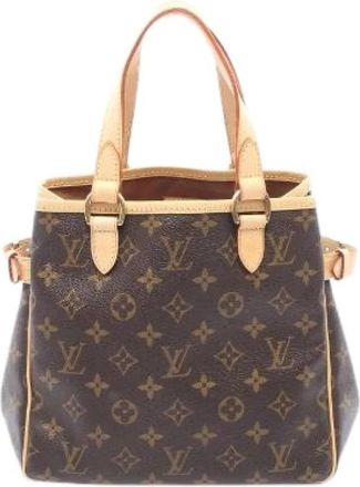 Louis Vuitton Pre-owned Handbags, female, Brown, Size: ONE SIZE Pre-owned Batignolles Monogram Handbag