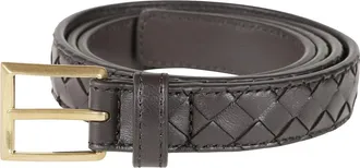 Bottega Veneta Dames, Accessoires, Bruin, Maat: 90 CM Leer