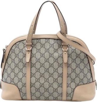 Gucci Borsa Satchel Pre-owned - - Pre-owned - Donna - Beige - ONE SIZE