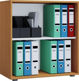 ebuy24 Estante De Madera Vcm De Pie Gabinete De Archivo De Ahorro De Espacio Dimensiones Aprox. An. 70 X Al. 74 X T. 37 Cm Estante Elegante De Pie Estante De