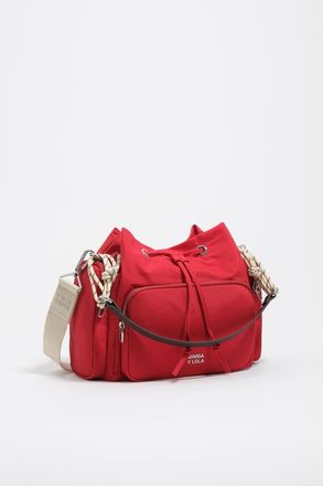 Bimba & Lola Nylon Structured Crossbody Bag at Nordstrom