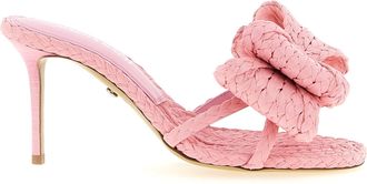 Mach & Mach Raffia Stiletto Heel Womens Sandals