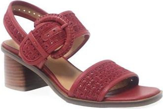 Gentle Souls Mystic Slingback Sandal in Red Dahlia Suede at Nordstrom, Size 9.5