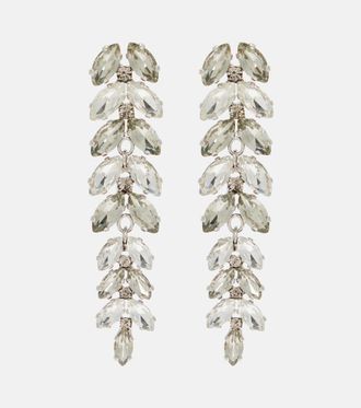 Erdem Embellished drop earrings