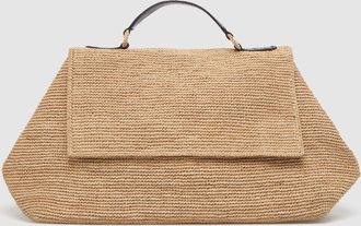 Ibeliv Sac Lahady Tea & Cuir Noir, Exclusivit&eacute; Lulli