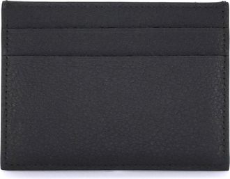Balenciaga Mens Leather Card Holder Black Calf Bos Taurus Umbrellas Accessory