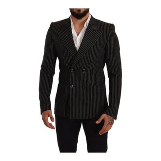 Dolce & Gabbana Hombre, Chaquetas, Negro, Talla: M