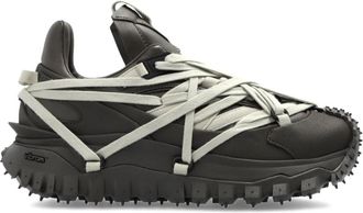 Rick Owens Trailgrip Megalace Sneakers - Heren - Sneakers - Bruin - 43 EU - Leer - Schoenen