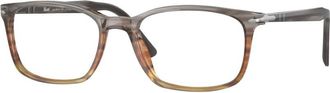 Persol Po 3189V Optical Frame - Heren - Brillen - Grijs - 55 MM - Accessoires