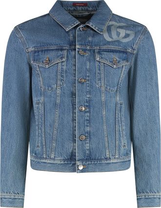 Gucci Mens Denim Jacket Cotton
