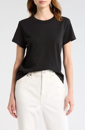 Rails Girlfriend T-Shirt in Black at Nordstrom, Size X-Small