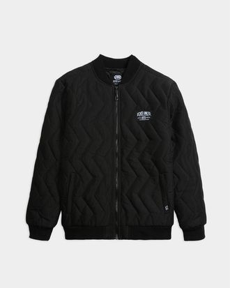 Ecko Make an Impression Varsity Jacket in Black at Nordstrom, Size Medium