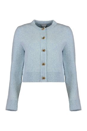 Bottega Veneta Cardigan In Bouclé Wool