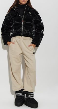 Casablanca Logo Down Jacket, Womens, Black