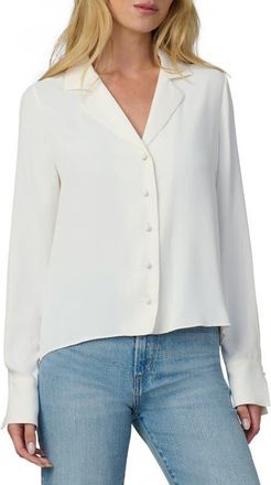 Joe's The Mia Button-Up Shirt in Ecru at Nordstrom, Size X-Small