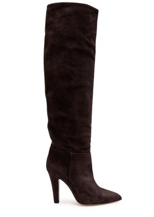 PARIS TEXAS Elsa 100 Suede Over-the-knee Boots - Brown - 37 (IT37/ UK4)