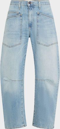 Nili Lotan Shon Cropped Jeans