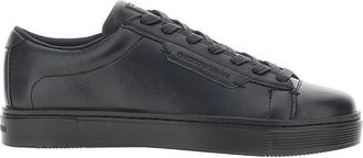 Emporio Armani Travel Essential leather sneakers Man 10