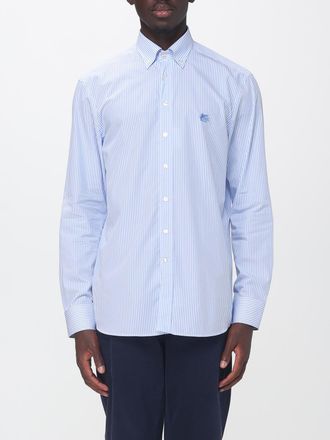 Etro Shirt Men color Gnawed Blue