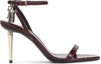 Tom Ford Semi Shiny Printed Python Sandals