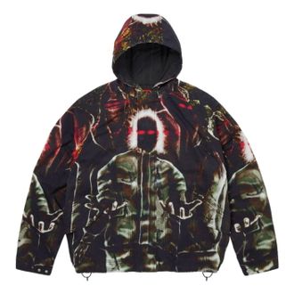 SUPREME SS26 Hooded Raglan Jacket Art Dealer Camo SUP-SS26-214-CMO