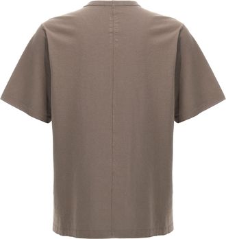 Rick Owens Mens Gray Cotton T-Shirt