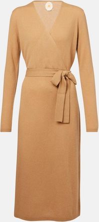 Jardin Des Orangers Abito a portafoglio in lana e cashmere