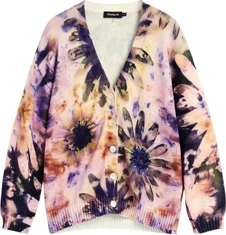Desigual Mujer, Jerseys, Rosa, Talla: M