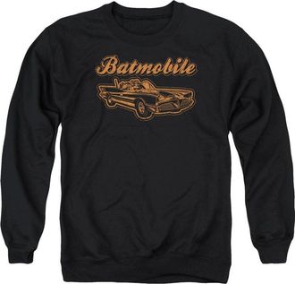 Gildan Batman Batmobile Adult Crewneck Sweatshirt