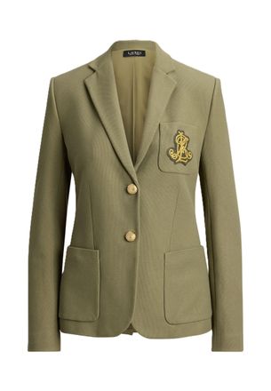 Ralph Lauren Structured Tailored Crest Blazer